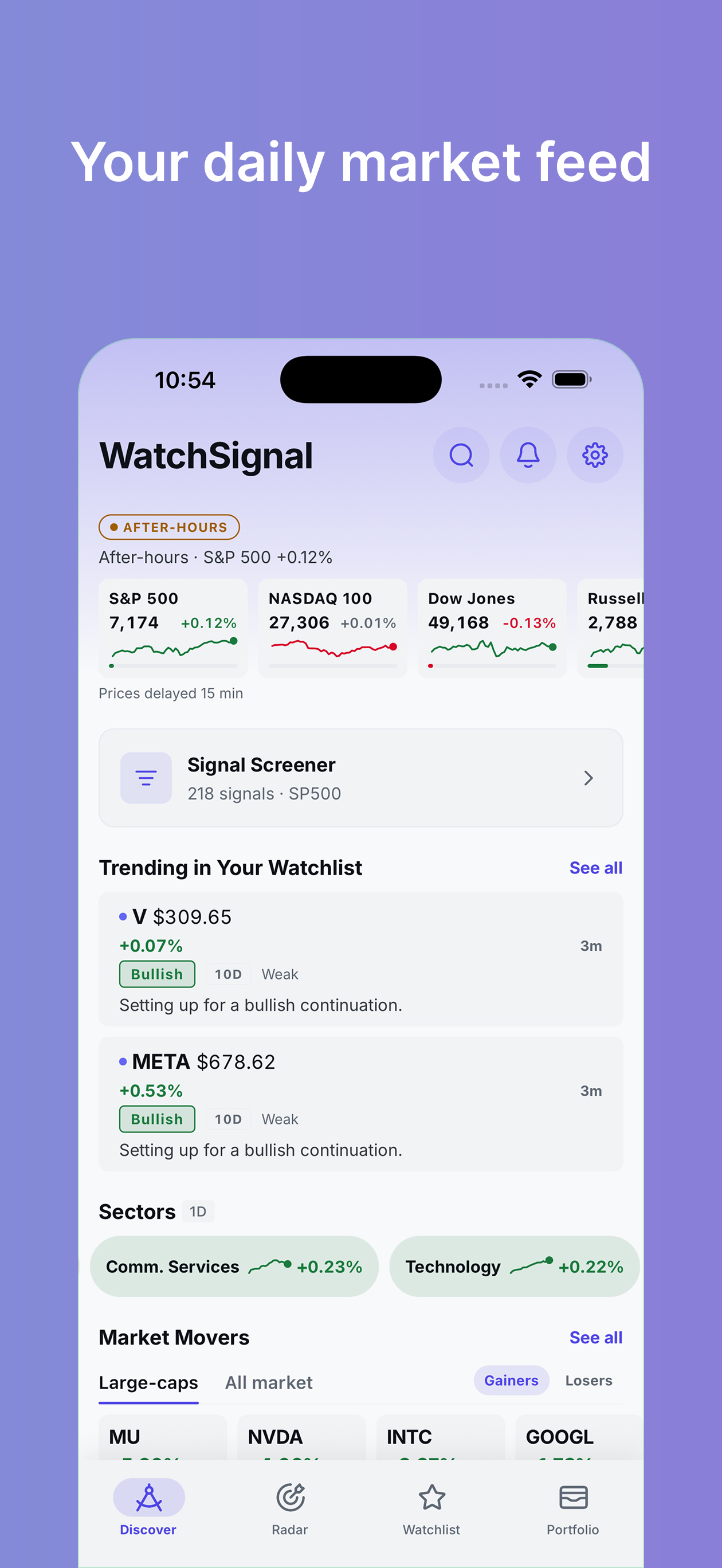 WatchSignal app screenshot 9