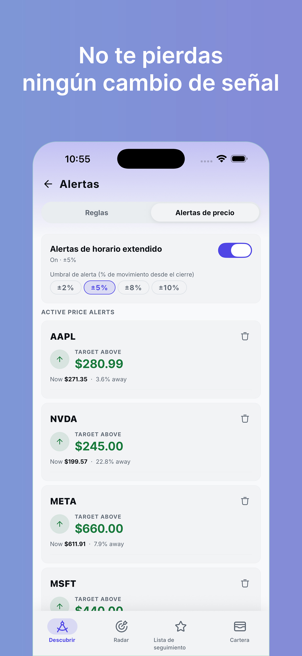WatchSignal app screenshot 8