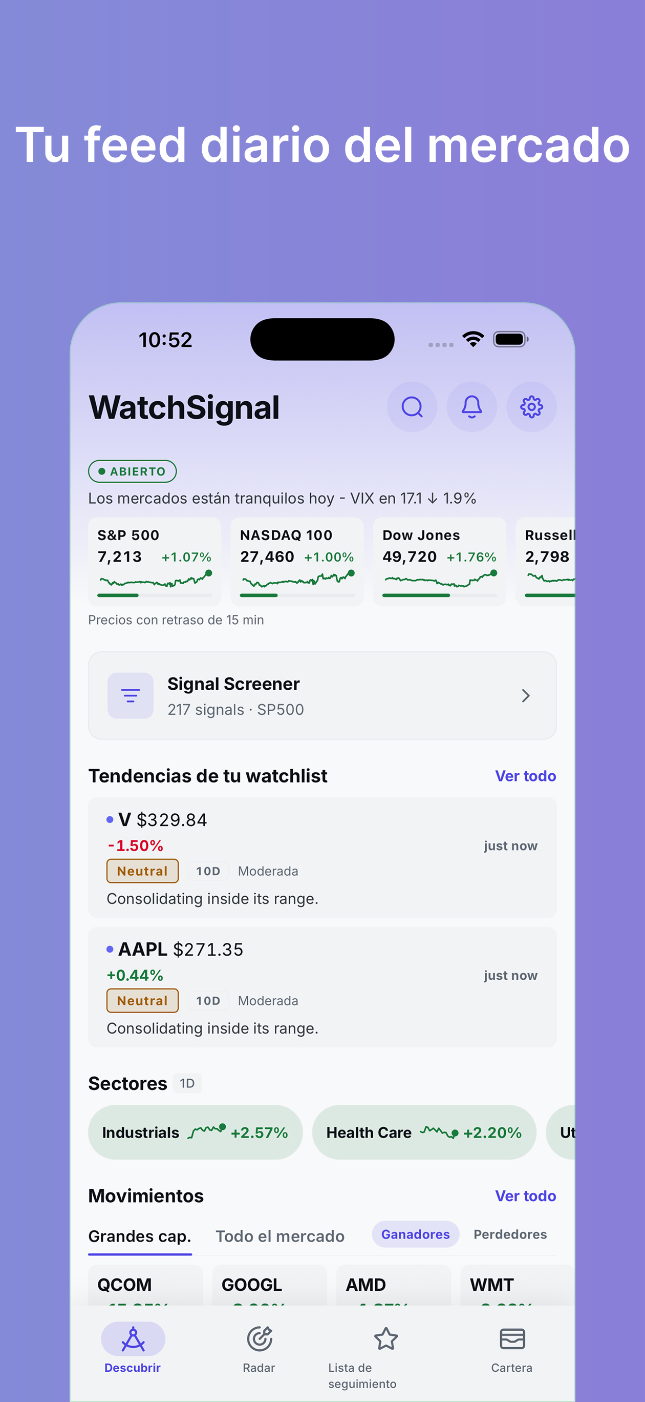 WatchSignal app screenshot 9
