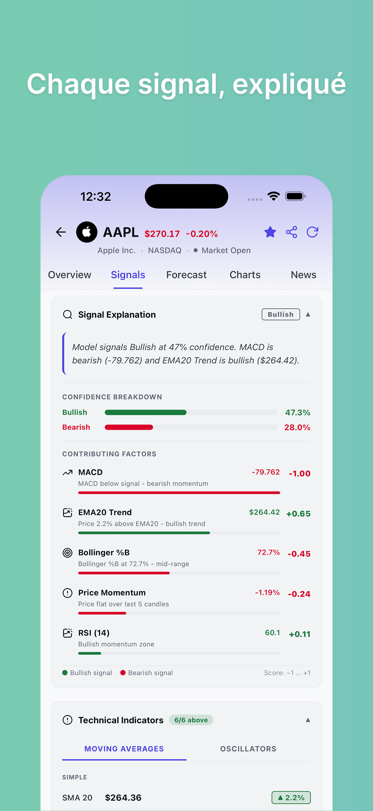 WatchSignal app screenshot 2