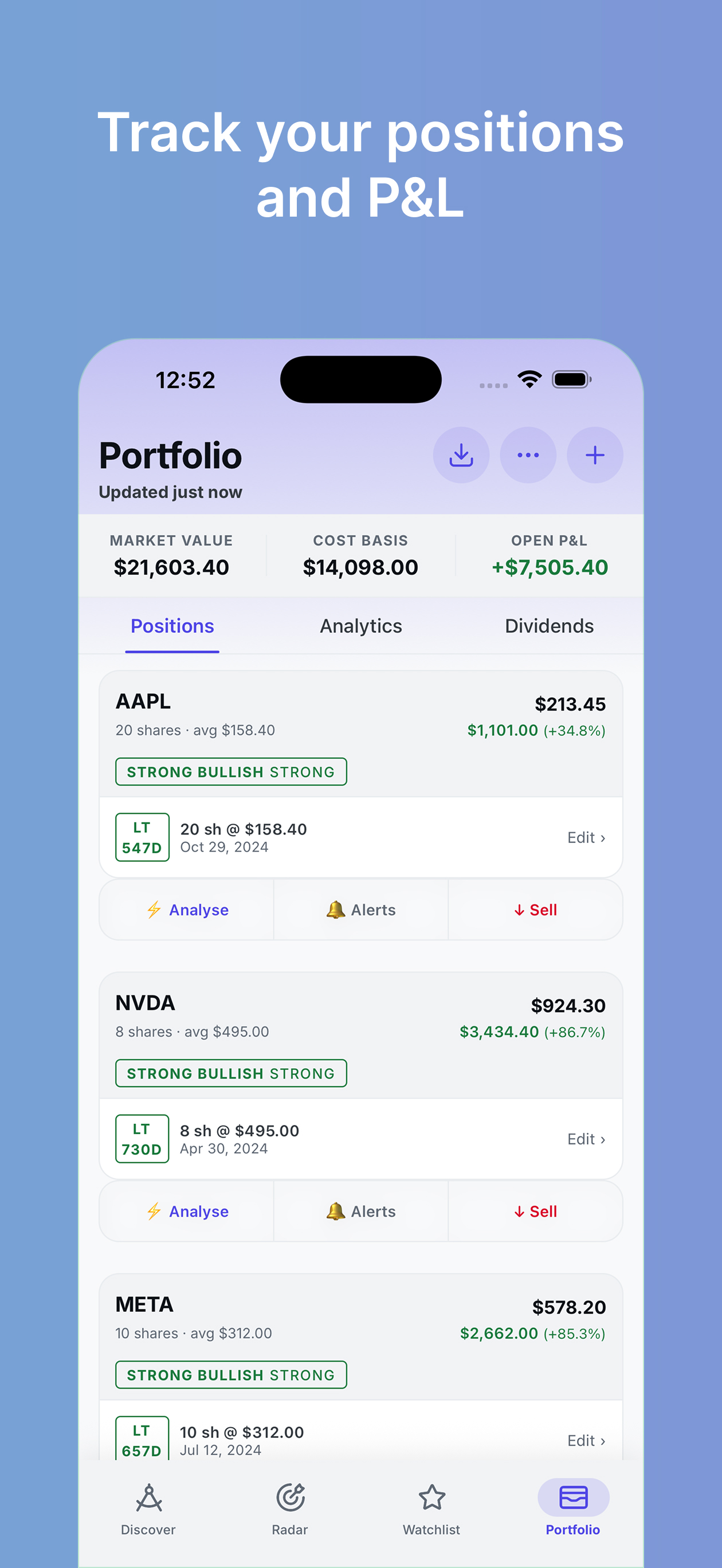 WatchSignal app screenshot 7