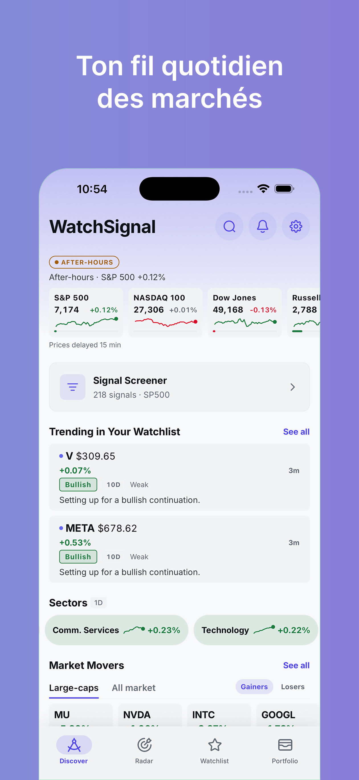 WatchSignal app screenshot 9
