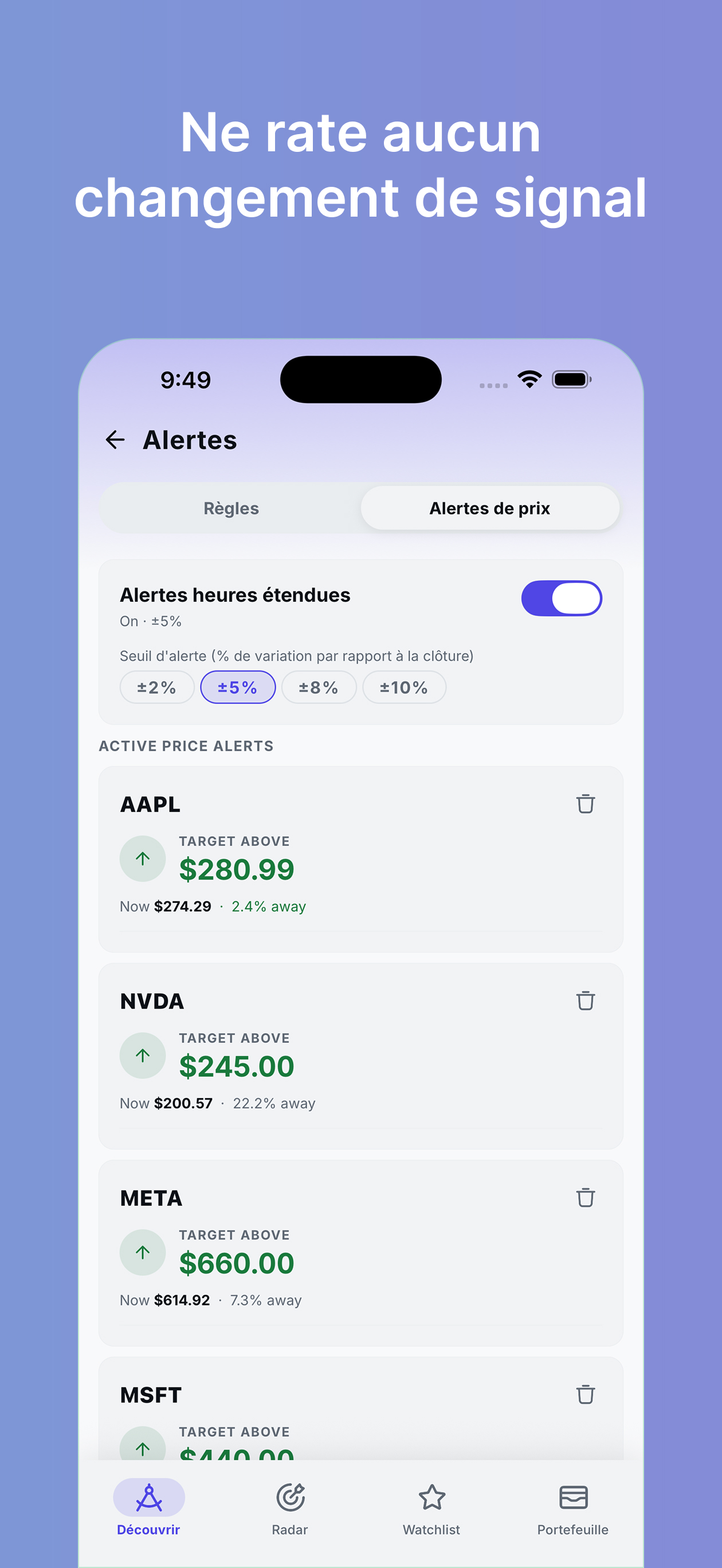WatchSignal app screenshot 8