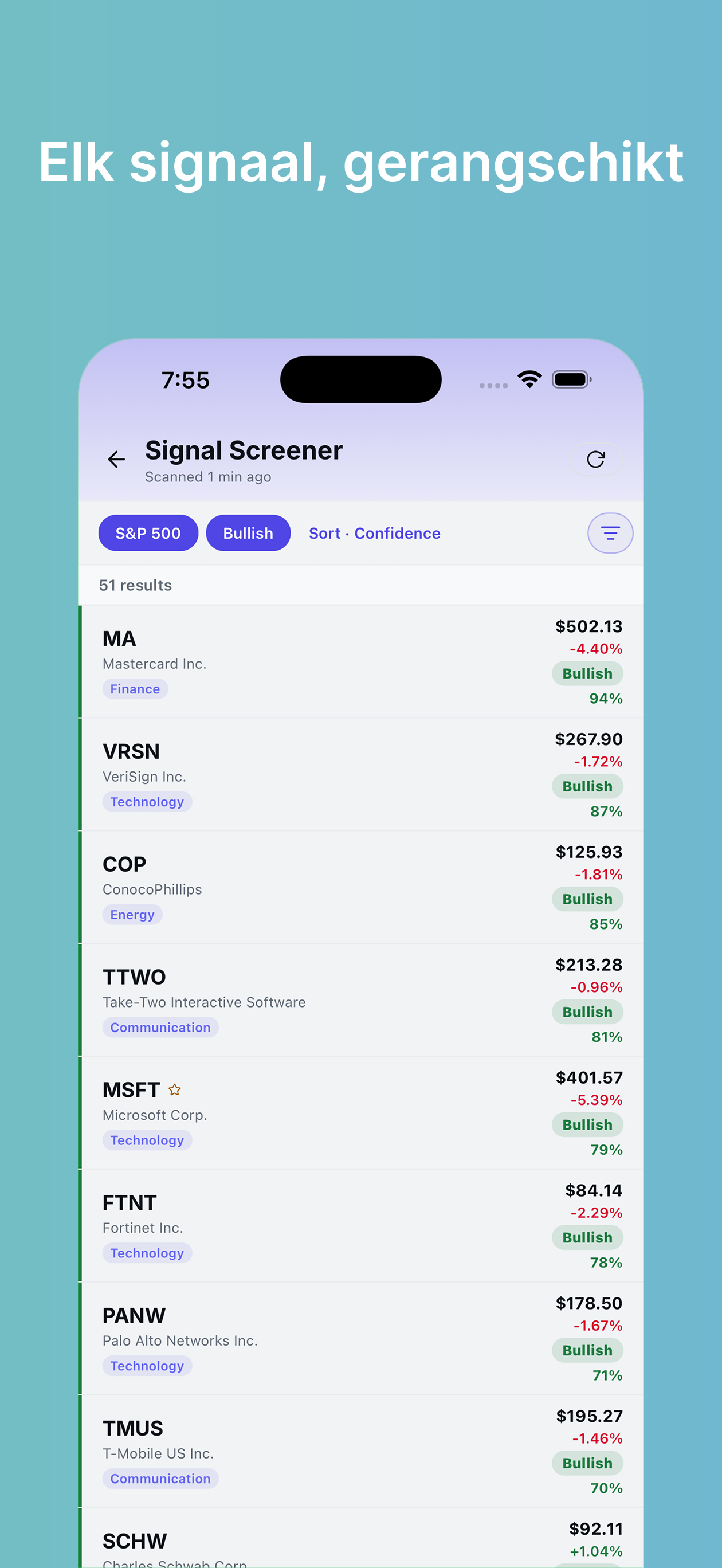 WatchSignal app screenshot 4