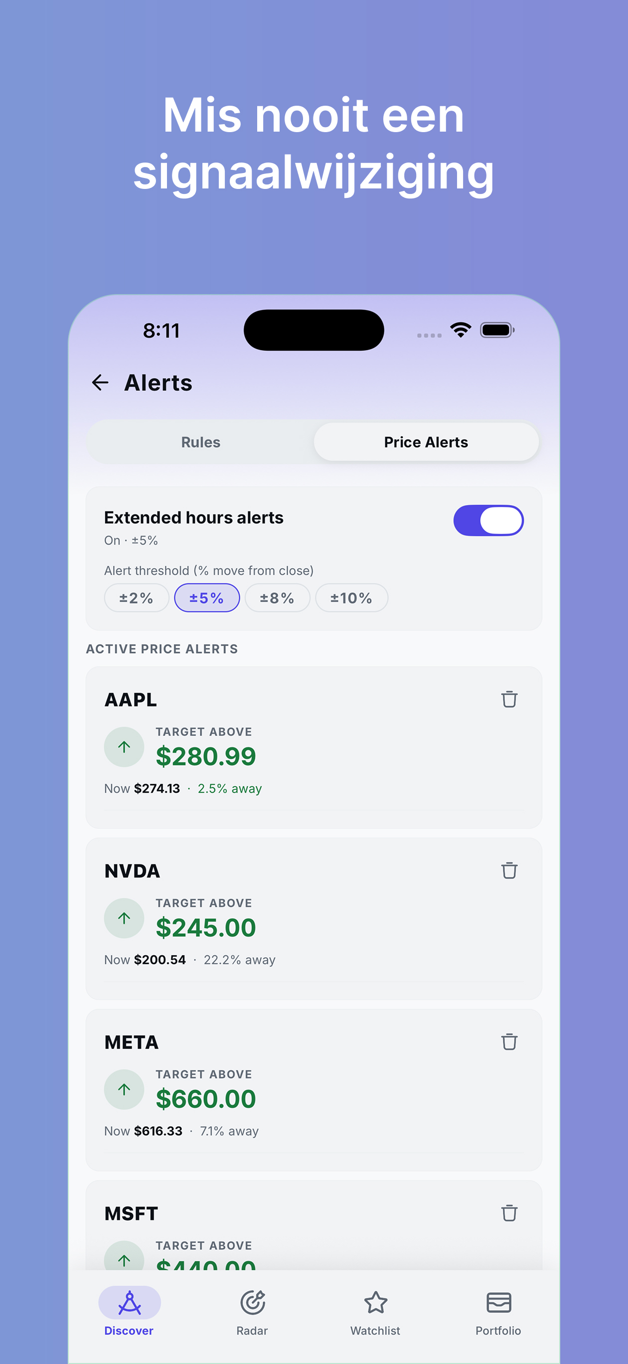 WatchSignal app screenshot 8