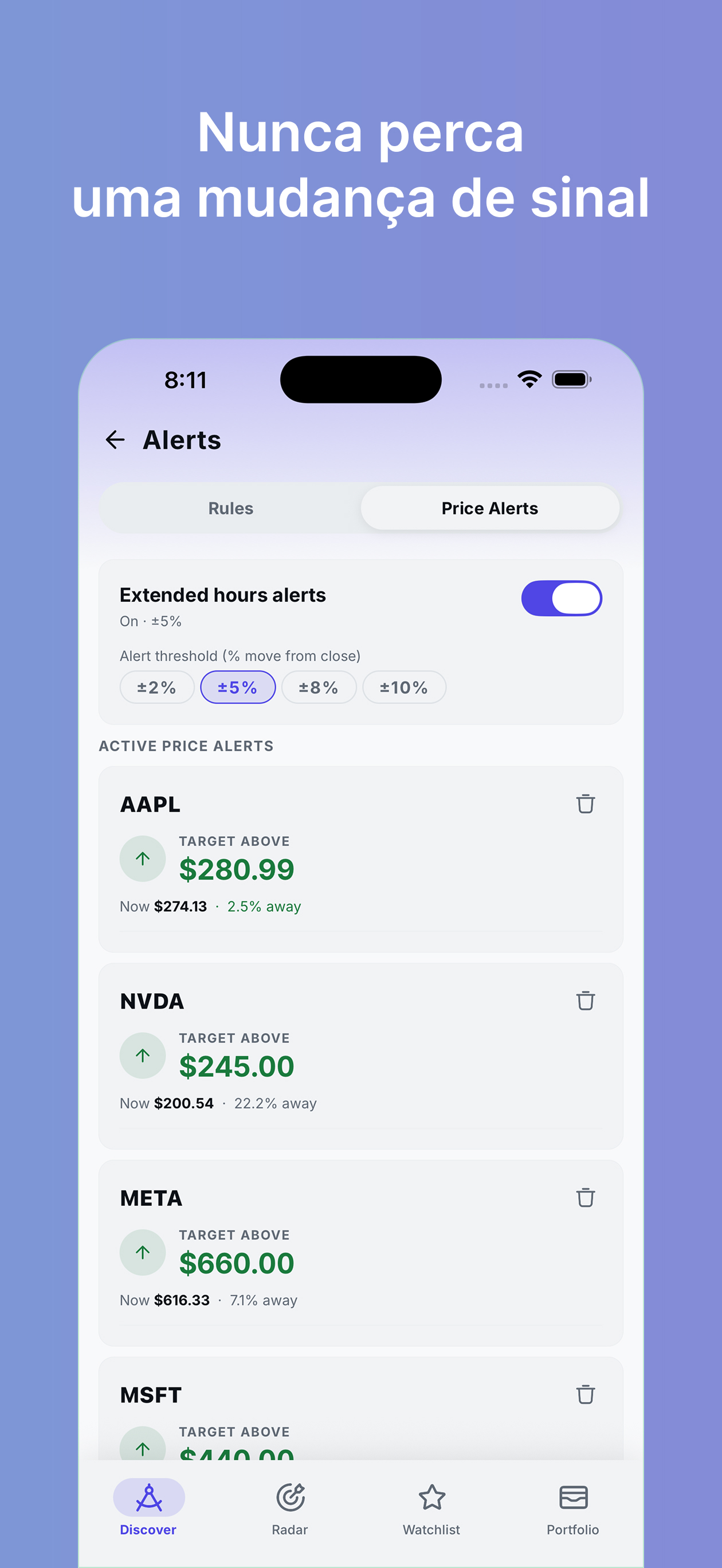 WatchSignal app screenshot 8