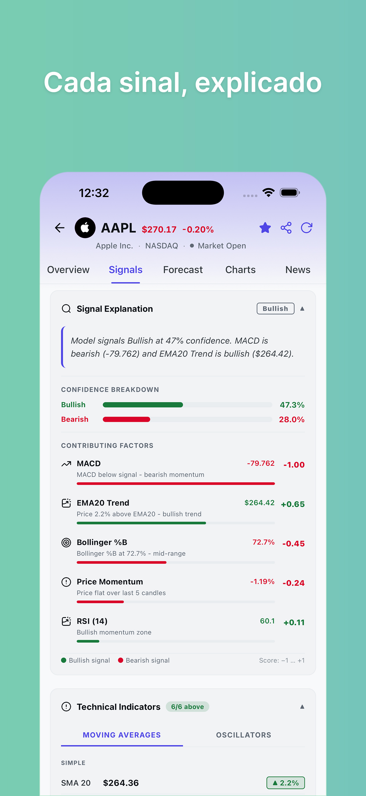 WatchSignal app screenshot 2